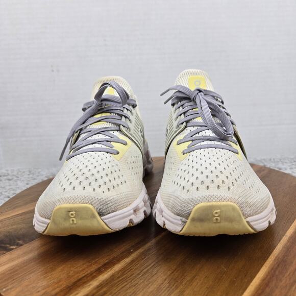 On Running Womens Cloudswift White Limelight Athletic Casual Daily Trainer W7 - Picture 4 of 13